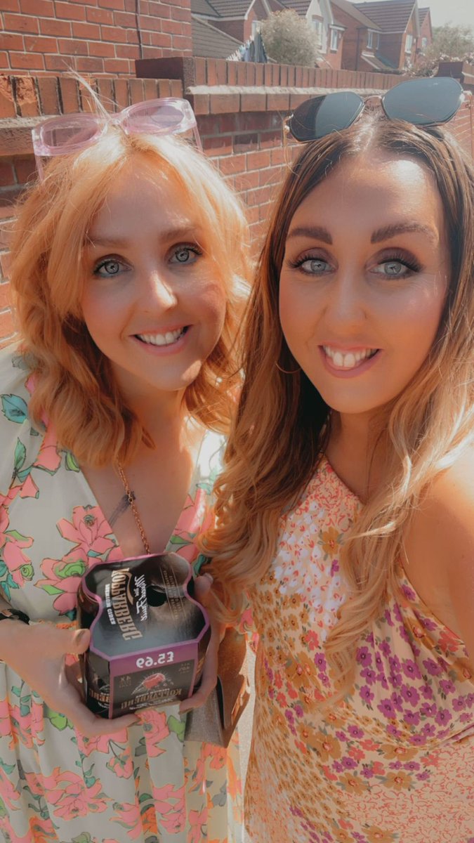 My two lovely daughters off to sausage and cider festival 💕