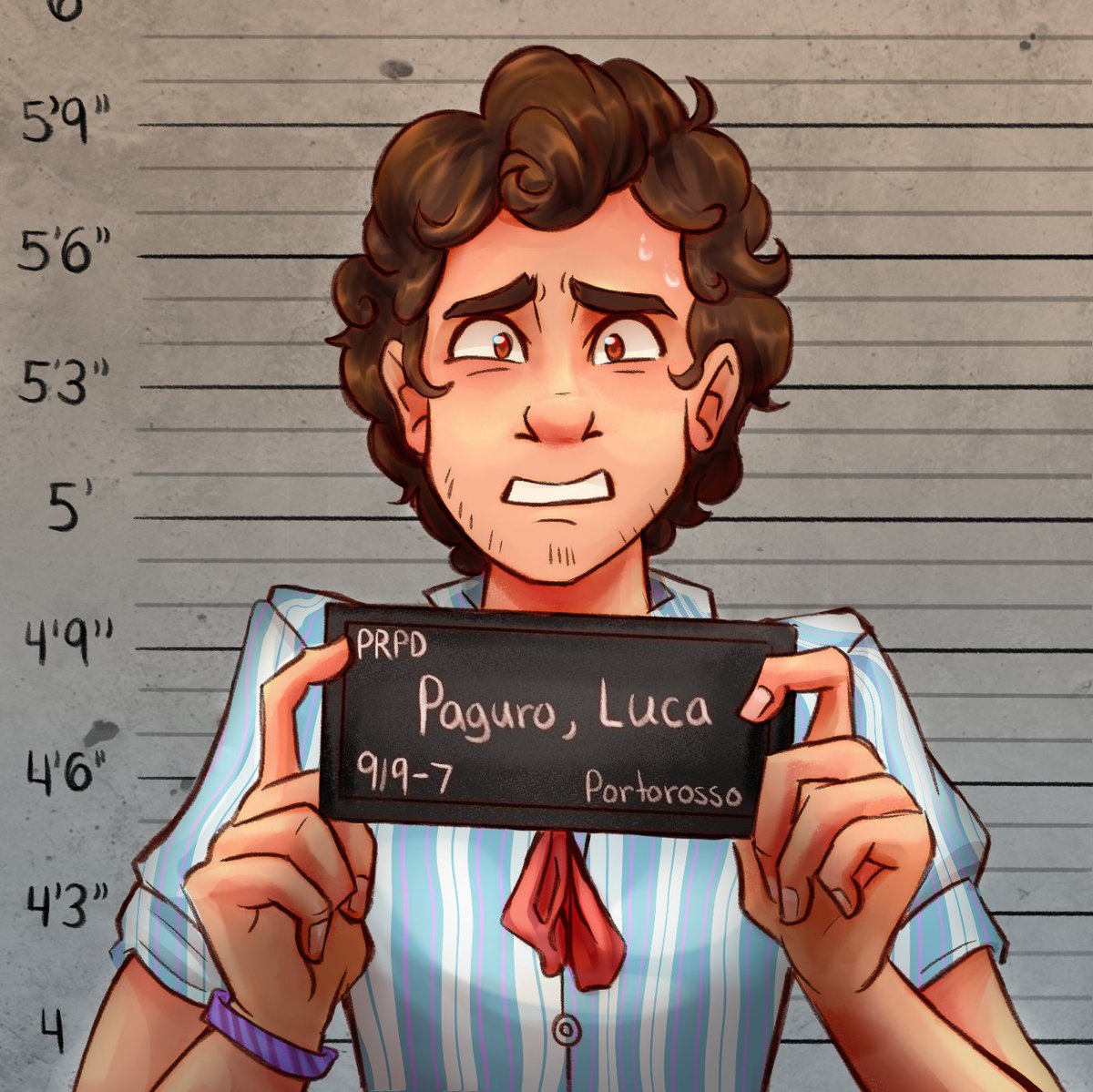 luca paguro (barbie and 2 more) drawn by koinotea