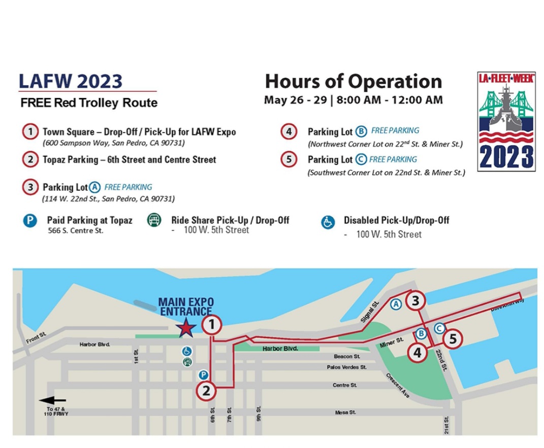 StrongerNavy's tweet image. #AmericansforaStrongerNavy is pleased to announce: 📢🎉 #LAFleetWeek2023 is in full swing! Here's today's schedule: Tour
#USNavy #USSPrinceton, #USSCincianiti, and #USSAshland! tours available from 10:00 a.m.-4:00 p.m. via shuttle bus from the main EXPO.
Prepare to be amazed…