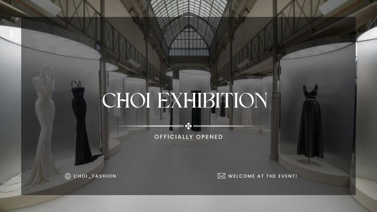 ⠀⠀⠀
⠀⠀⠀
#CHOI_OPENING   ——   EXHIBITION

ᅠㅤ
the CHOI EXHIBITION is now officially opened. we encourage all of you to take a look at the designs from the previous CHOI’s collections and learn a little about our fashion history. 
ᅠㅤ

⠀