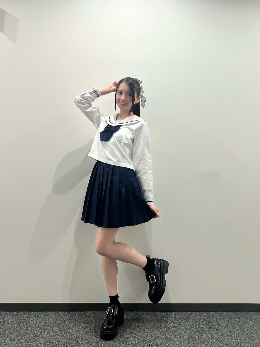 miyuu_mizushima's tweet photo. オンラインお話し会
ありがとうございました🌼

今日は制服コスプレでした‼︎

明日もよろしくお願いします✨ https://t.co/YJ4Y0iZCqt