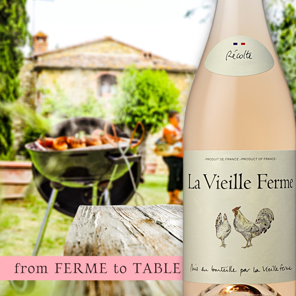 National BBQ Week + La Vieille Ferme. Name a better duo, we'll wait. 😏  

Discover our favourite BBQ recipes and wine-pairings at this link: bit.ly/3BOjQ9H 

#bbq #bbqseason #outdoorliving