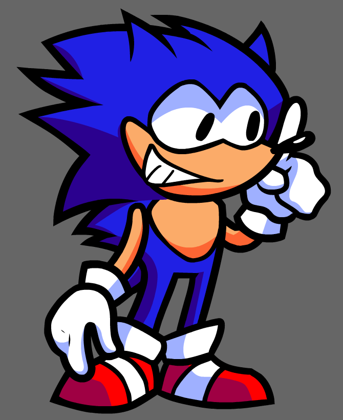 Classic Sonic Sprites Edited, Sonic the Hedgehog illustration