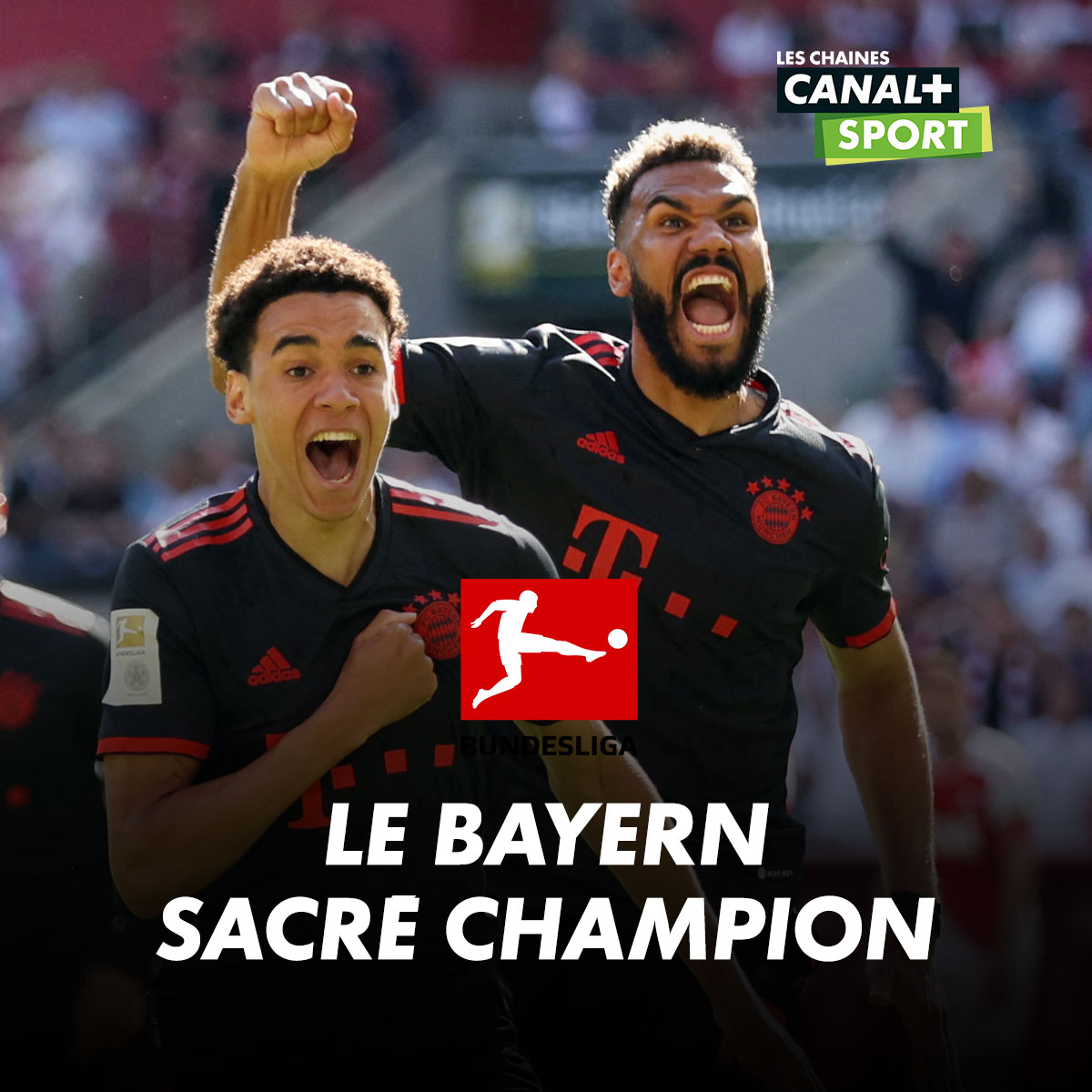 #Bundesliga 🇩🇪 - Le Bayern Munich sacré champion d’Allemagne après un scénario complètement fou 🤯

Alors que Cologne avait égalisé sur penalty, Jamal Musiala a enfilé le costume de sauveur en inscrivant le but salvateur à la 89ème minute 🔥🔥

👉 Catastrophe pour Dortmund !