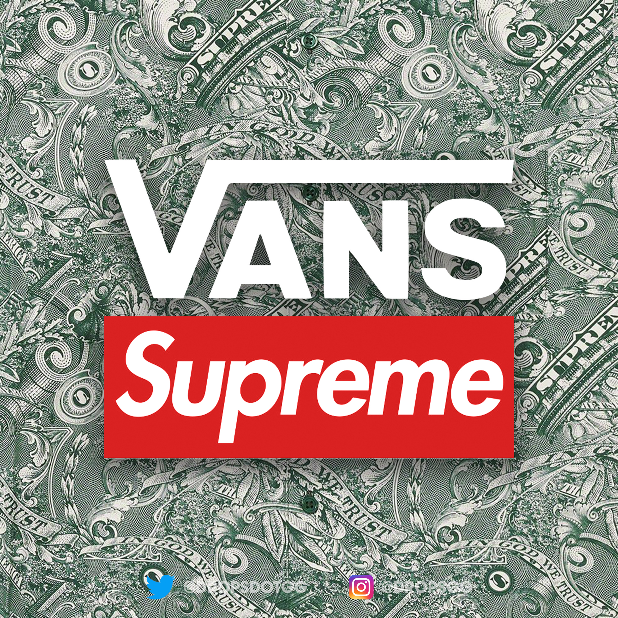 Supreme Drops on X: Supreme x Vans is expected to be releasing