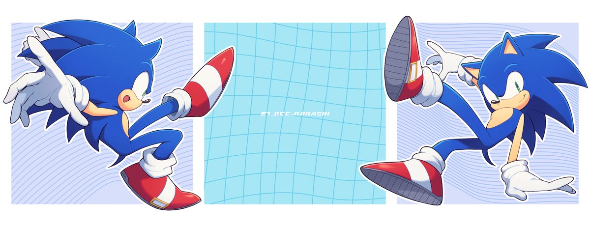「アクション! #SonicTheHedgehog」|7.0ccのイラスト