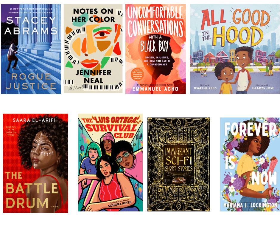 The Literate Lizard (@litlizardsedona) on Twitter photo Our <a href="/dailykos/">Daily Kos</a>/<a href="/BlackKosGroup/">Black Kos</a> post of the week's new releases of interest to Black & Latinx readers: bit.ly/42bzMNW
@SantiHolley <a href="/VLuck/">Victor Luck</a> <a href="/keithellison/">Keith Ellison</a> <a href="/kwamealexander/">Kwame Alexander</a> <a href="/JLDraycott/">Dr Jane Draycott</a> <a href="/csphoto_atl/">CreativeSoul Photography</a> <a href="/ChloePierreLDN/">ChloePierreLDN</a> <a href="/staceyabrams/">Stacey Abrams</a> <a href="/saaraelarifi/">Saara El-Arifi (not active here)</a> <a href="/LadyGodiva83/">Jennifer Neal (She/Her) (jenniferneal.bsky.social)</a> <a href="/EcOsondu/">EC Osondu</a> <a href="/TeachMrReed/">Dwayne Reed</a> Our <a href="/dailykos/">Daily Kos</a>/<a href="/BlackKosGroup/">Black Kos</a> post of the week's new releases of interest to Black & Latinx readers: bit.ly/42bzMNW
@SantiHolley <a href="/VLuck/">Victor Luck</a> <a href="/keithellison/">Keith Ellison</a> <a href="/kwamealexander/">Kwame Alexander</a> <a href="/JLDraycott/">Dr Jane Draycott</a> <a href="/csphoto_atl/">CreativeSoul Photography</a> <a href="/ChloePierreLDN/">ChloePierreLDN</a> <a href="/staceyabrams/">Stacey Abrams</a> <a href="/saaraelarifi/">Saara El-Arifi (not active here)</a> <a href="/LadyGodiva83/">Jennifer Neal (She/Her) (jenniferneal.bsky.social)</a> <a href="/EcOsondu/">EC Osondu</a> <a href="/TeachMrReed/">Dwayne Reed</a>