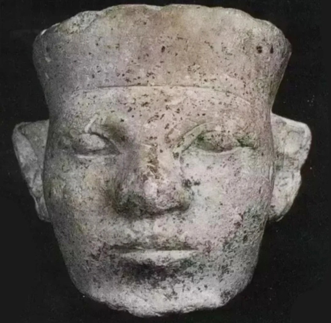 allimadi's tweet image. Saturday Lesson: Pharaoh #Menes a.k.a. #Narmer, the first king of United Upper &amp;amp; Lower KmT, a.k.a. Kemet, and in modern times a.k.a. Ancient 'Egypt.' This is 3,200 B.C. and 4,200 before England founded &amp;amp; about 5,000 before U.S.A. 
He was, as the British used to say a #TrueNegro