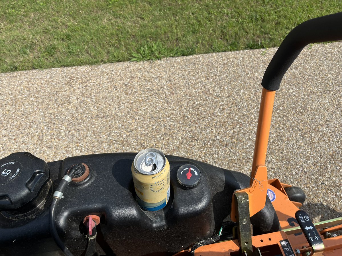 theronaldbrown's tweet photo. Gotta now the yard before I wash my car for Rally on the Valley.  
#SummerAdventureSweeps #SweepsEntry @athleticbrewing https://t.co/u6ITnMaWTs