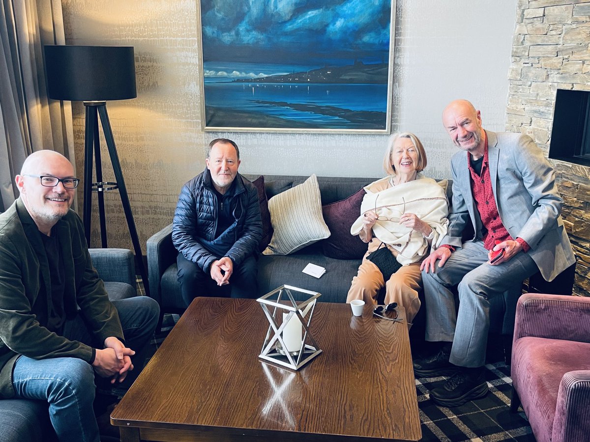 Had a great time celebrating the 40th anniversary of Local Hero with some of the cast. Got to say, Jonathon Watson is such a lovely person, very chatty and down to earth 😊