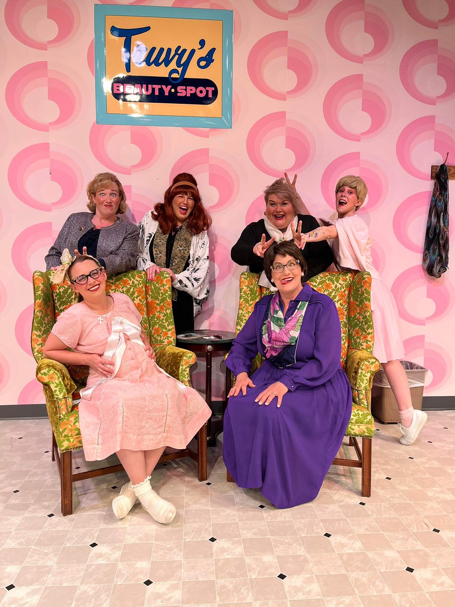 NicoletPlayers's tweet photo. Our talented cast at the beginning and end of last night’s performance!

Two more chances to see Steel Magnolias: tonight at 7:30 and tomorrow at 2:00. Online tickets sales stop one hour before performances and then tickets are available at the Box Office. 🎭 https://t.co/eOeaSQ52KP