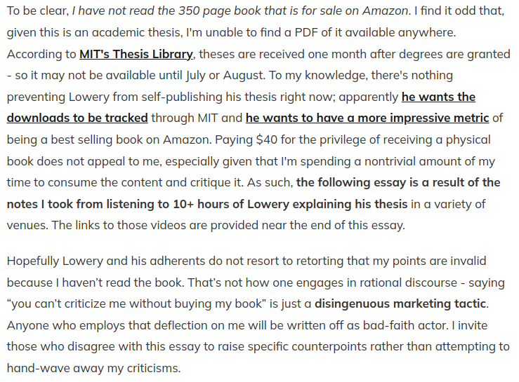 Jameson Lopp on Twitter "JasonPLowery Extremely disappointing
