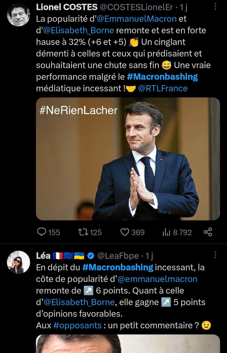 jon_delorraine's tweet image. Les macronistes ont un nouvel #
#MacronBashing

Dans le #Macronverse, tous les médias et experts sont &quot;contre Macron&quot; et ils doivent cacher leur allégeance cachée.

Eux ont la &quot;raison&quot; et ils doivent probablement nous &quot;raisonner et nous civiliser&quot;

Mdr des tarés