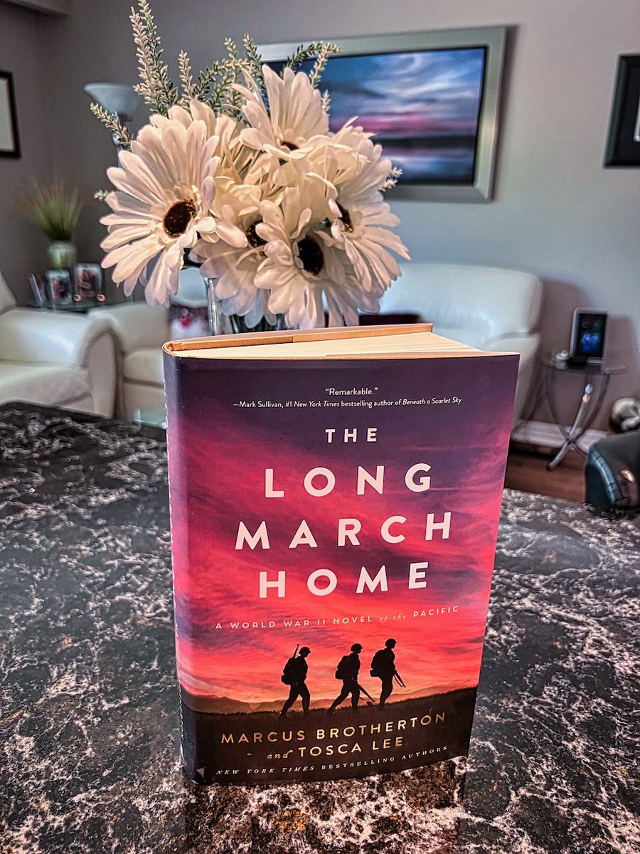 THE LONG MARCH HOME by @MarcusBrotherton & @ToscaLee arrived! Can't wait to dive into this novel!

'Inspired by true stories, The Long March Home is a gripping coming-of-age tale of friendship, sacrifice, and the power of unrelenting hope.'
@RevellFiction #TheLongMarchHomeBook