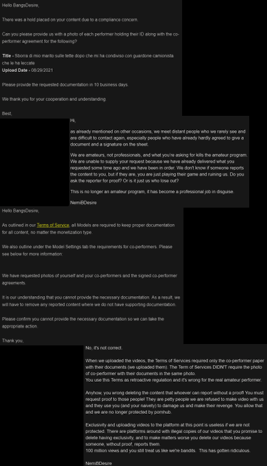 Questo &egrave; uno dei motivi per cui negli ultimi mesi abbiamo difficolt&agrave; a realizzare nuovi video. This is<a href="/tag/dentist"class="tags"><span>#dentist</span></a><a href="/tag/nemibdesire"class="tags"><span>#nemibdesire</span></a><a href="/tag/bangsdesire"class="tags"><span>#bangsdesire</span></a><a href="/tag/video214%20"class="tags"><span>#video214 </span></a>