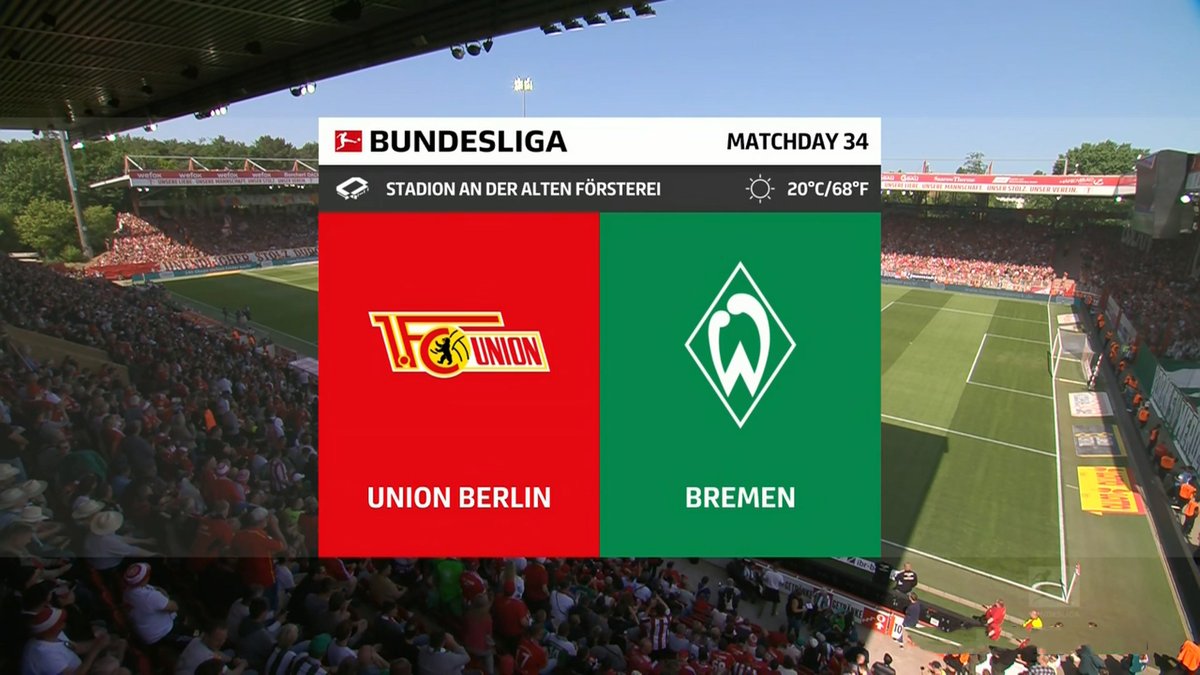 Full Match: Union Berlin vs Werder Bremen