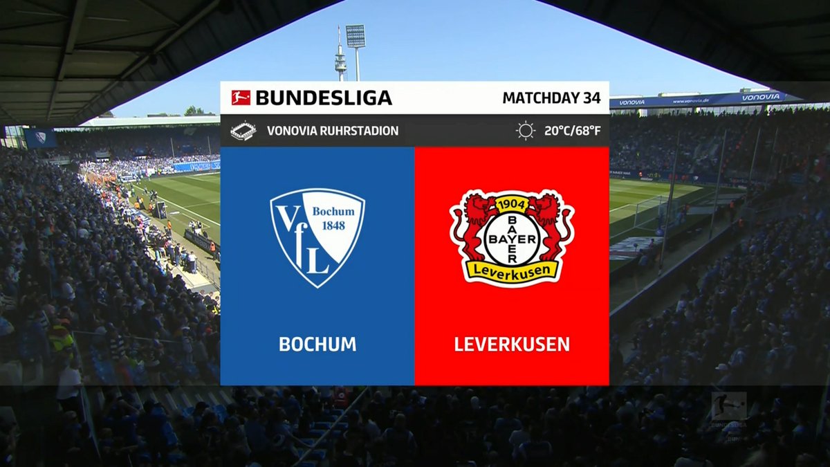 Full Match: Bochum vs Leverkusen