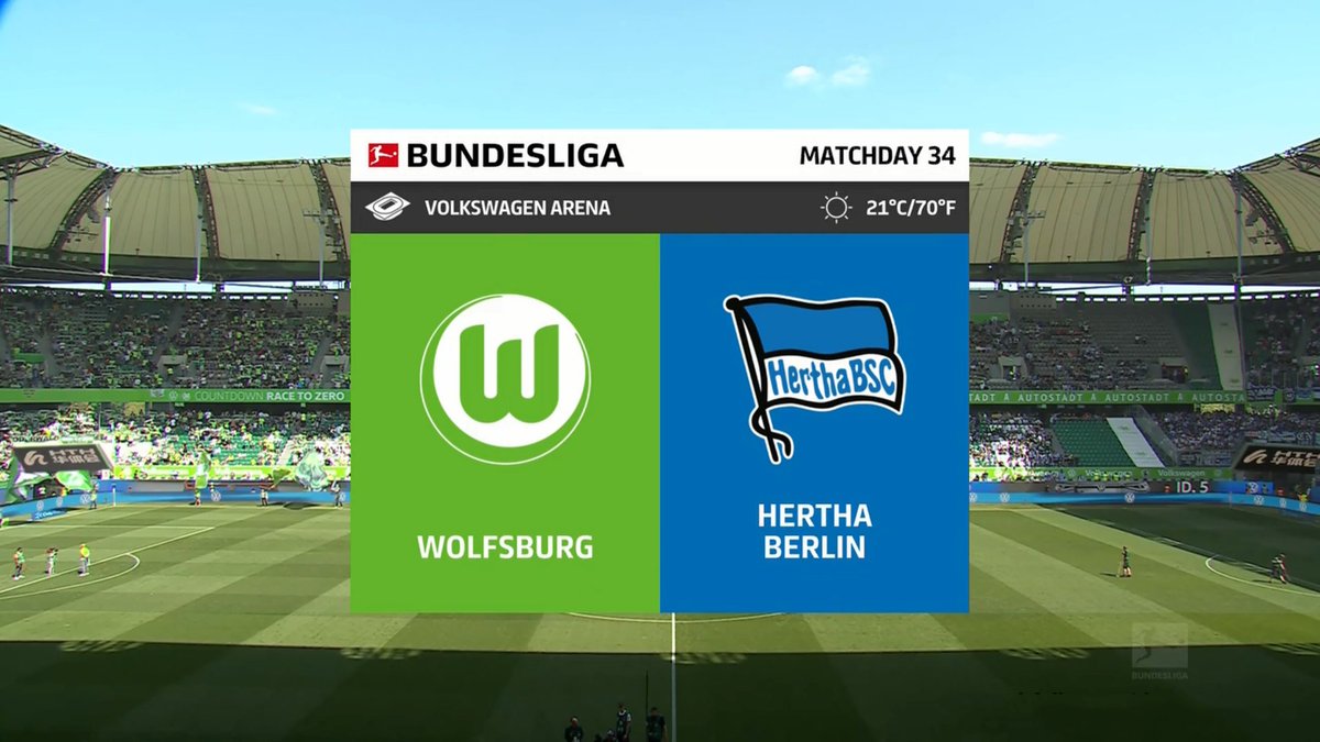 Wolfsburg vs Hertha Berlin Full Match Replay