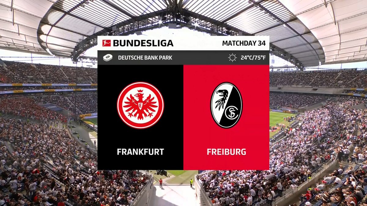 Full Match: Frankfurt vs Freiburg