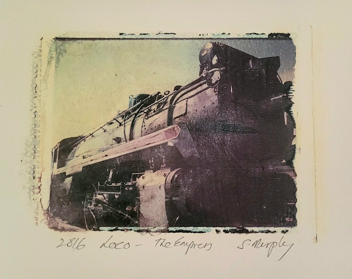 CryptoK37364015's tweet image. Gm frens and collectors. Happy Saturday.
🌉The Bridge Collection🌉
Celebrating the age of steam and the architectural marvel of the High Level Bridge.
Special 1/ 1 edition 
Title: The Empress.
Medium: 4x5  #PolaroidImageTransfer 
Signed and titled Phygital 
On archival paper
At…