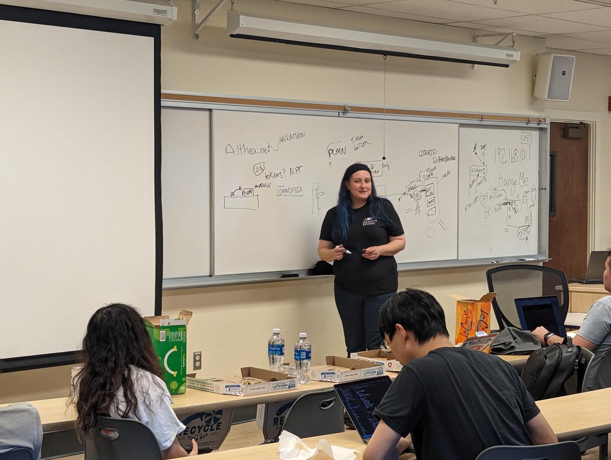 Althea (@altheanetwork) on Twitter photo Thank you to our friends <a href="/udubblockchain/">UW Blockchain Society ๐พ</a> for hosting a great evening of discussion and learning about the decentralized internet revolution! ๐ก๐
Join the Althea community : discord.gg/NbK3Uu3 Thank you to our friends <a href="/udubblockchain/">UW Blockchain Society ๐พ</a> for hosting a great evening of discussion and learning about the decentralized internet revolution! ๐ก๐
Join the Althea community : discord.gg/NbK3Uu3