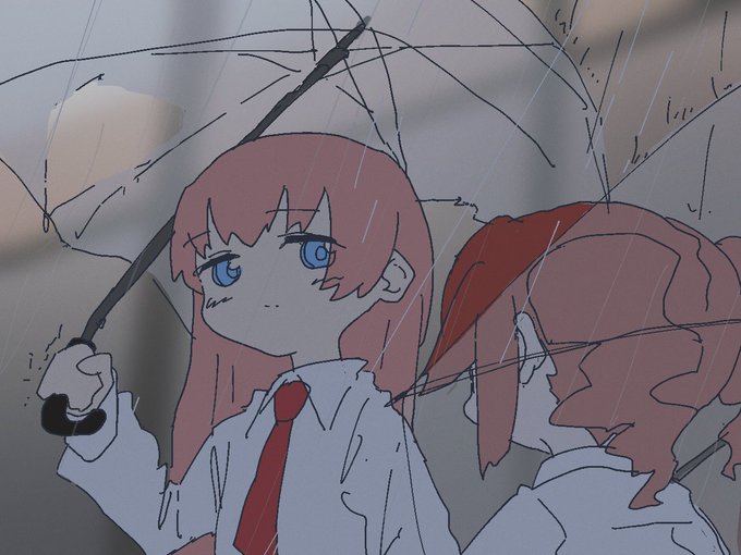 「何かを持っている 雨」のTwitter画像/イラスト(新着)｜21ページ目