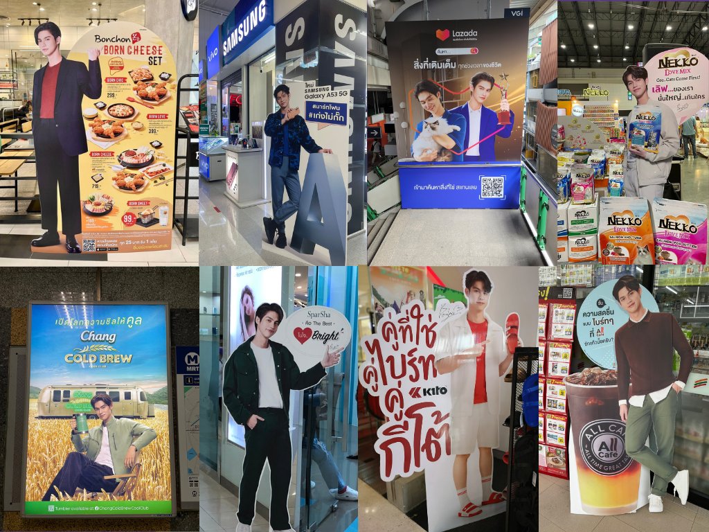 💭 bright vachirawit is everywhere in different forms as the face of various brands he's endorsing 💌

don't forget to take pictures when you see any of his billboards, standees, buses, and LEDs in thailand 🇹🇭 

#วันนี้คุณเจอไบร์ทที่ไหน
#bbrightvc @bbrightvc