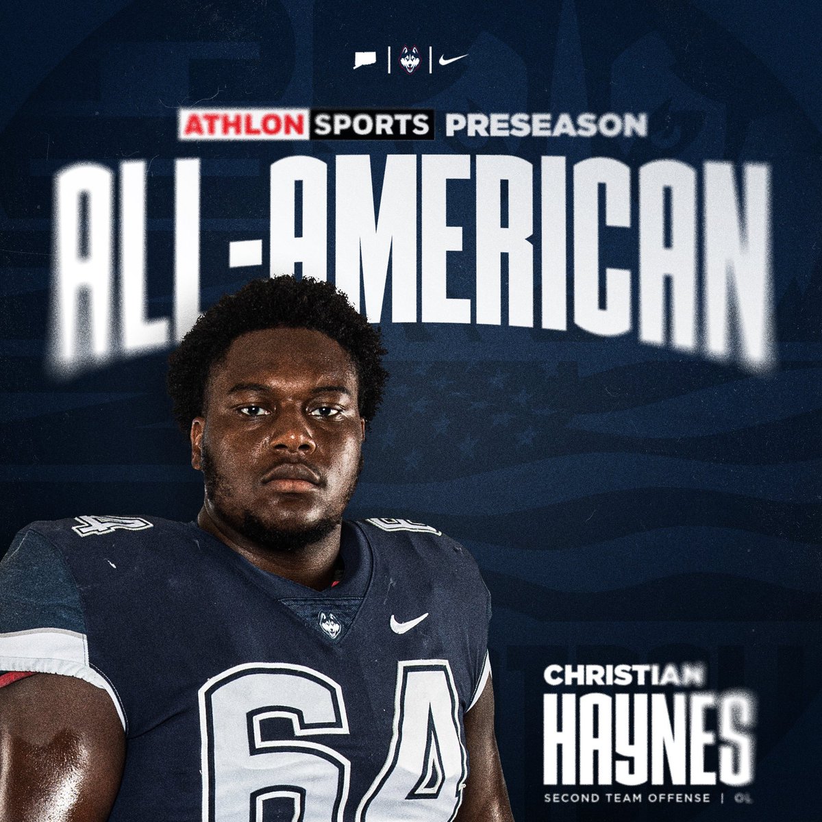 Congrats to @C_Haynes70 on earning @AthlonSports Preseason All-American 🇺🇸 

#TheReload