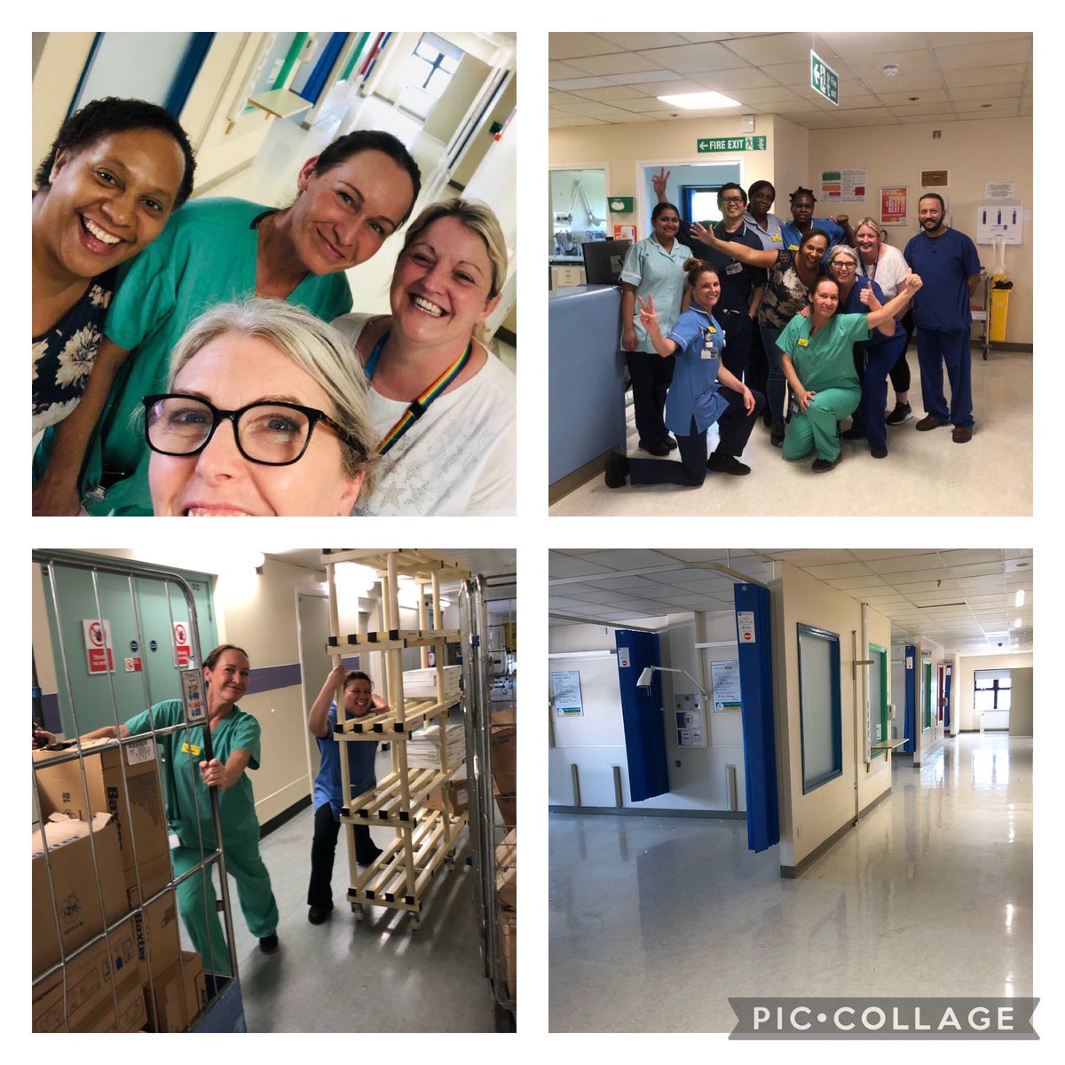 Moving Day ! To support the elective surgical hub expansion, Iris ward moved to Erica . 🏠. Massive thank you to everybody involved ⭐️⭐️👏👏@martina5979 @MrSeanMGreene84 @joycehartzenbe1 @DivNhs @BHRUTEandFteam @mitie @elsbels44 @carolwaters2011