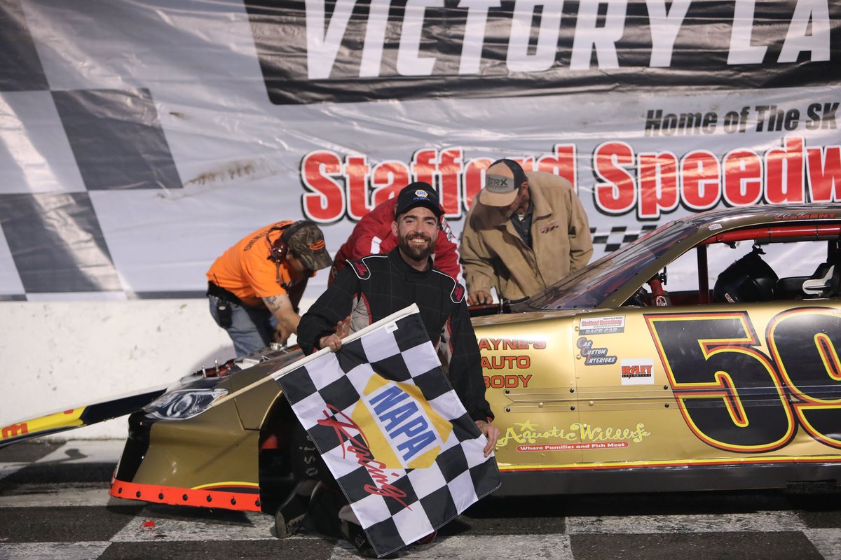 NERacing's tweet image. Brian Sullivan Wins SK Light Double Down at Stafford; Kopcik, Gray, Clement, &amp;amp; Hydar Also Score Feature Wins - newenglandracingnews.com/16