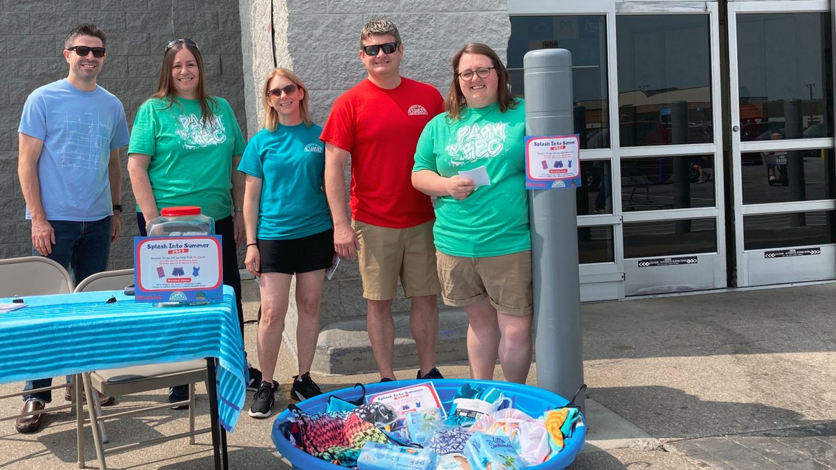 Mayor Lloyd Winnecke (@mayorwinnecke) on Twitter photo .<a href="/EVVParksandRec/">EVV Parks And Rec</a> crew out at Walmart West this morning for the 2023 Splash into Summer donation drive.
We're accepting donations of swim trunks, swim diapers, towels and bottled water.
Proceeds will be distributed to our City Pools for folks who need proper swim attire. .<a href="/EVVParksandRec/">EVV Parks And Rec</a> crew out at Walmart West this morning for the 2023 Splash into Summer donation drive.
We're accepting donations of swim trunks, swim diapers, towels and bottled water.
Proceeds will be distributed to our City Pools for folks who need proper swim attire.