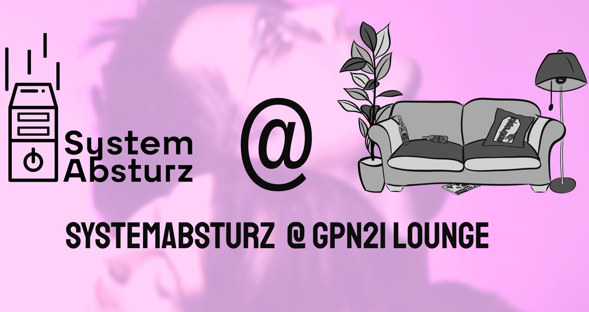 GPN Lounge Control (@loungecontrol) on Twitter photo 9. Juni #GPN21 (Karlsruhe) <a href="/system_absturz/">Systemabsturz</a>
Wir sehen uns auf der GPN🔥!
🧡🛋🎚🎛🎚🛋🧡
#GPN21 #GPN <a href="/entropiagpn/">Entropia e.V.</a> #systemabsturz 9. Juni #GPN21 (Karlsruhe) <a href="/system_absturz/">Systemabsturz</a>
Wir sehen uns auf der GPN🔥!
🧡🛋🎚🎛🎚🛋🧡
#GPN21 #GPN <a href="/entropiagpn/">Entropia e.V.</a> #systemabsturz