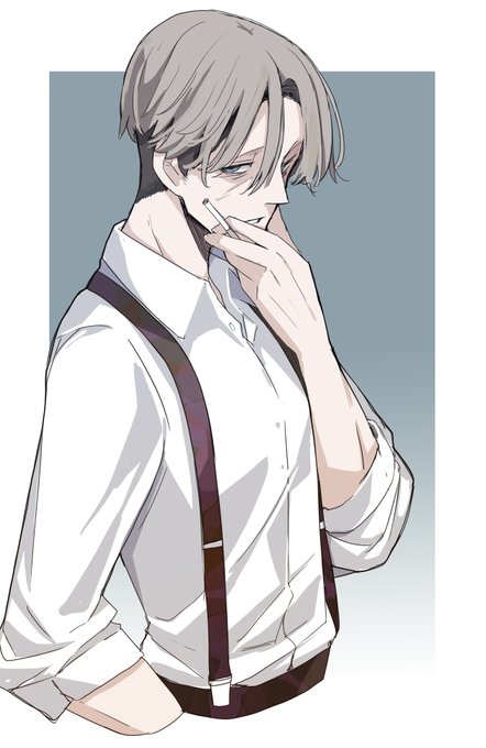 「1boy suspenders」 illustration images(Latest)｜21pages
