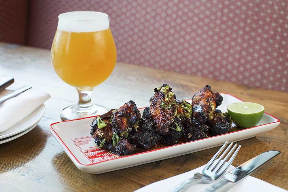 A nice cold beer and a plate of our Garlic Black Pepper Wings...name a better way to spend a Saturday 😉🍺🍗

Stop by this long weekend or order online for pick up &amp; delivery at order.farmersrestaurantgroup.com.