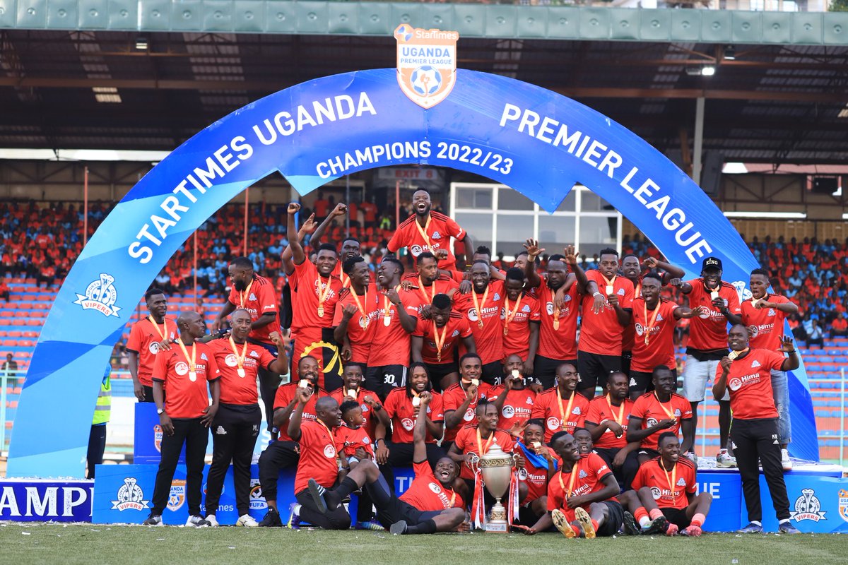 StarTimes Uganda Premier League Champions 2022-2023.
We're The #CHAMPI6NS 🏆