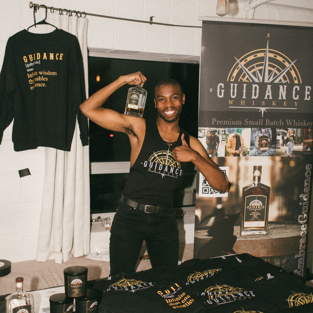 Guidance Whiskey has got you covered from merchandise to bottle! 🔥🥃 Not only do we offer a smooth and flavorful whiskey, but we also have stylish merchandise to match.  Visit our website! Link in bio. 

#guidancewhiskey #whiskey #merch #guidancefashion