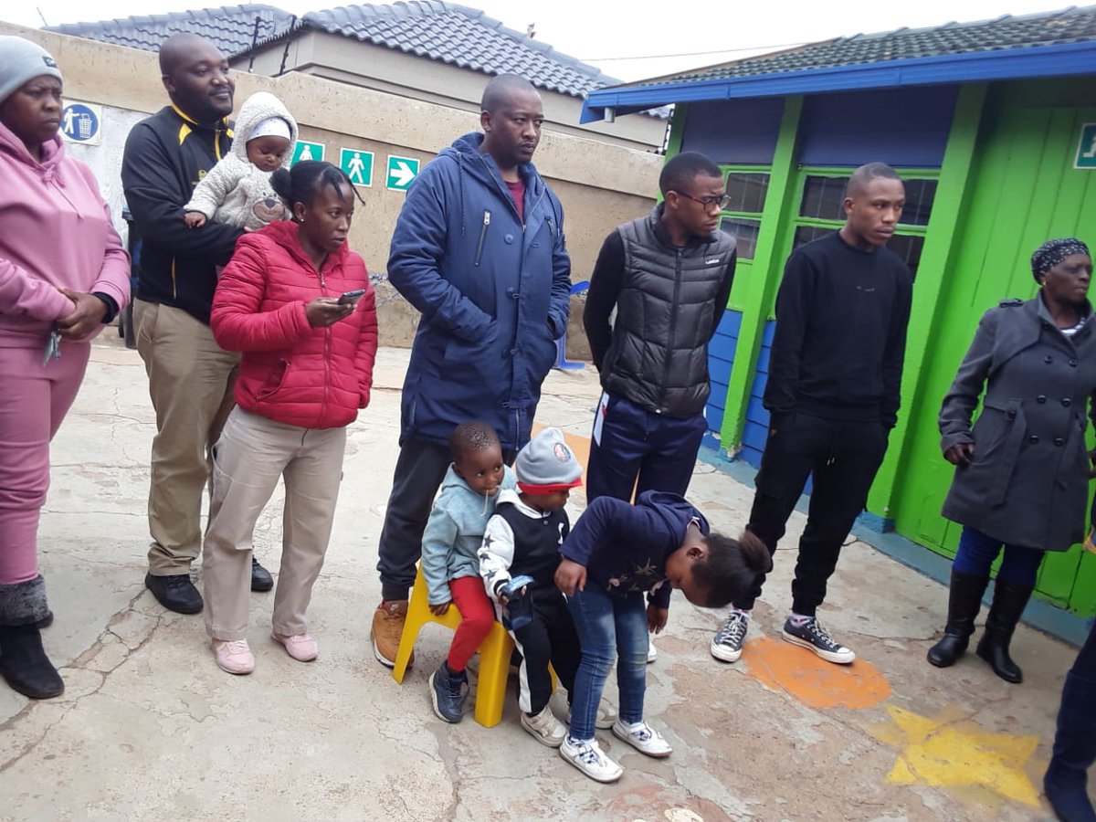 SowetoFor's tweet image. #PlayfulParenting is the way to go. Today, our ECD Practitioner Constance Mafolo  conducted her first parent engagement meeting at St. John's Chapel EduCare in Naledi, Soweto which went very well #CLtP #CaregiverLearningThroughPlay
#ECD @NtataiseSA @LEGOfoundation