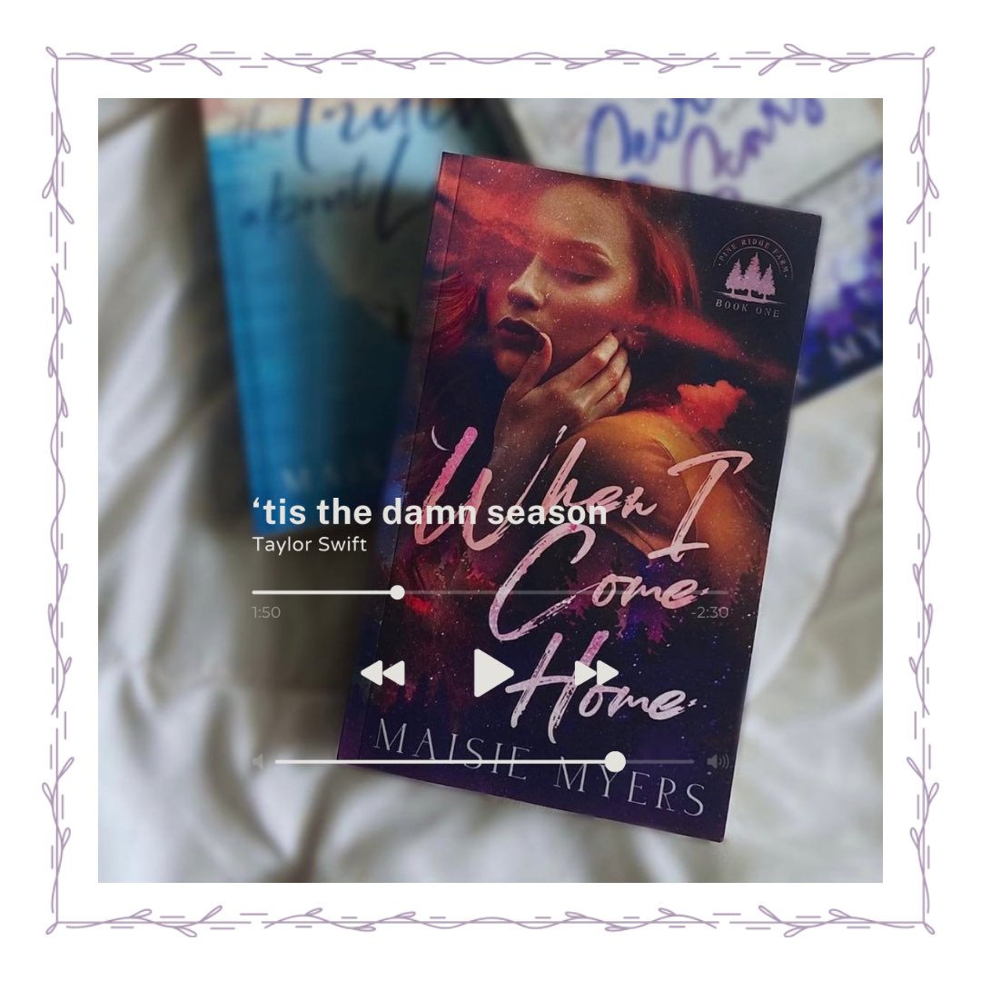 _maisiemyers's tweet photo. My romance books as Taylor Swift songs p1 💜 https://t.co/Yy4jy91V7l
