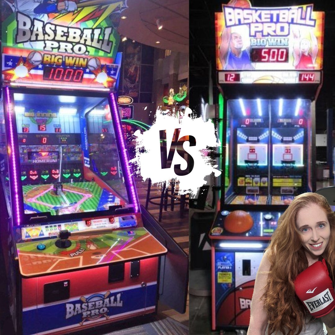 Arcade_Athlete's tweet photo. Today it is time for an arcade head to head! Baseball Pro VS Basketball Pro! Which is your fav and why?! Mine is in the comments!
#ArcadeGames #BaseballPro #BasketballPro #ArcadeFun #ArcadeLife #ArcadeSports #GameOpinions #ArcadeMemories #ArcadeLove #ArcadeCulture #ArcadeFans https://t.co/ClSWX2Xynd