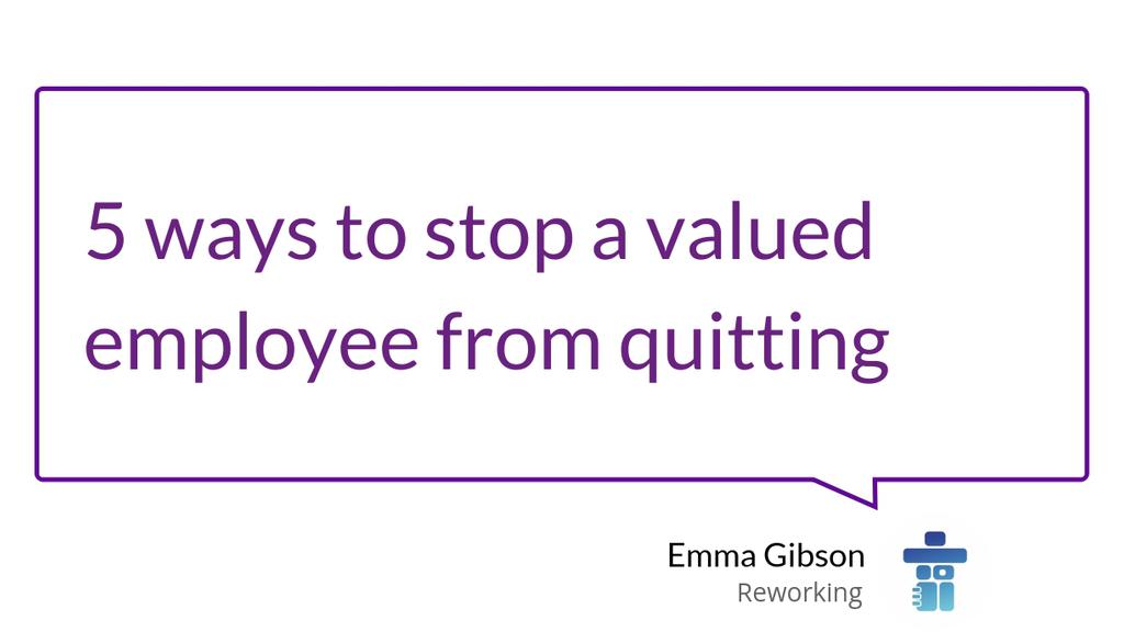 Reworking_App's tweet image. It is the environment that employees work in, and it can have a huge impact on organisational productivity.
Read the full article: 5 ways to stop a valued employee from quitting
▸ lttr.ai/ACMpS
#ValuedEmployee #SocialMediaChannels #SingEmployeesPraises