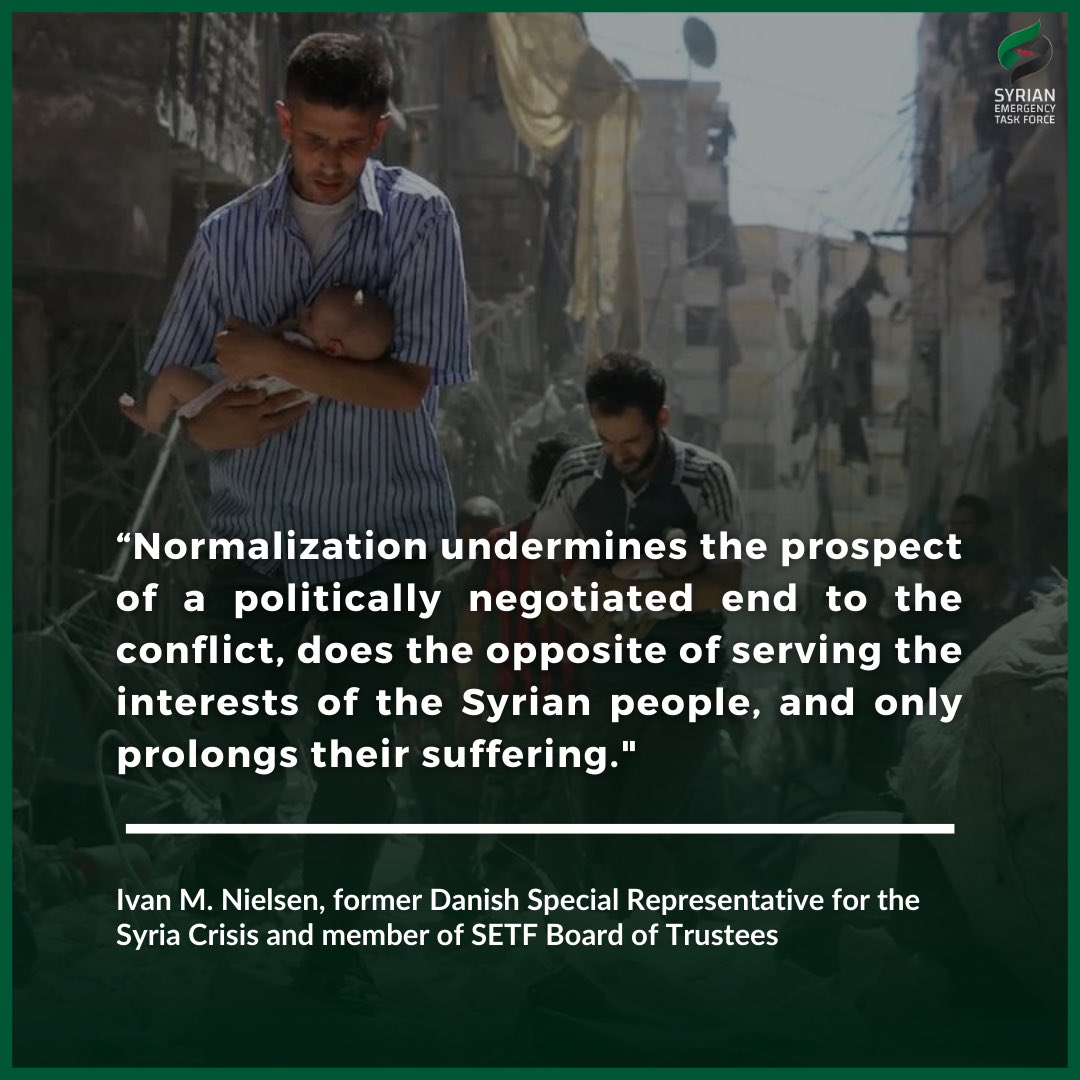 syrianetf's tweet photo. The Assad Regime Anti-Normalization Bill is the first step in protecting any hope for a political solution in Syria. https://t.co/HASWhvOvff