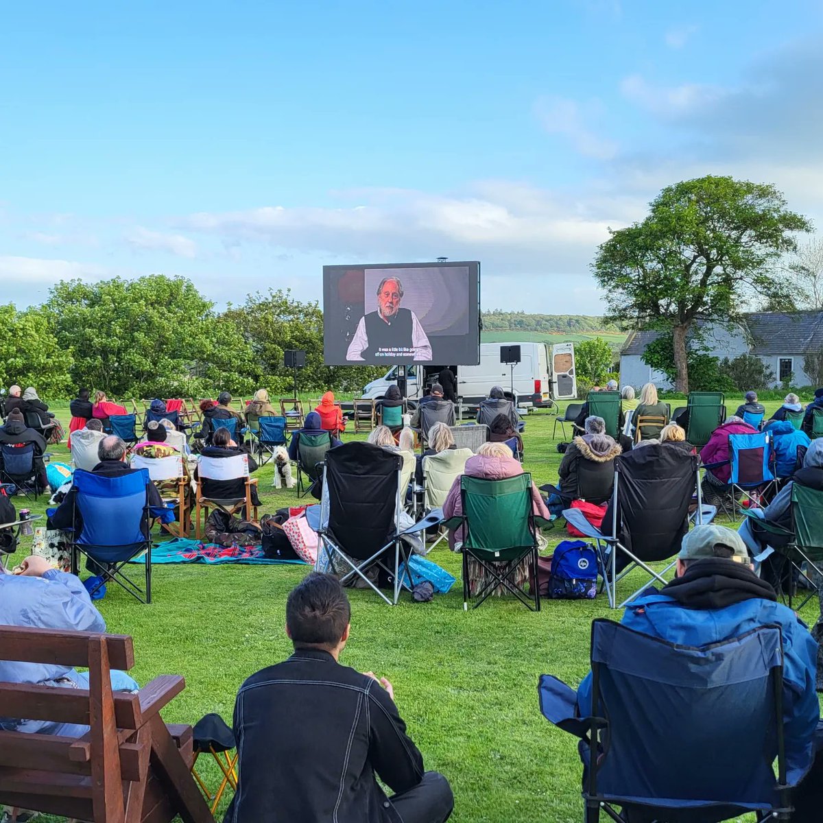 We are so privileged to have personal introductions to our Local Hero screenings from Peter Riegert (Mac) and Lord Puttnam (producer) - both sharing fond memories of making the film and the enduring power of cinema 💕👏🏻

It's been a fantastic two days in Banff, next stop Portsoy!