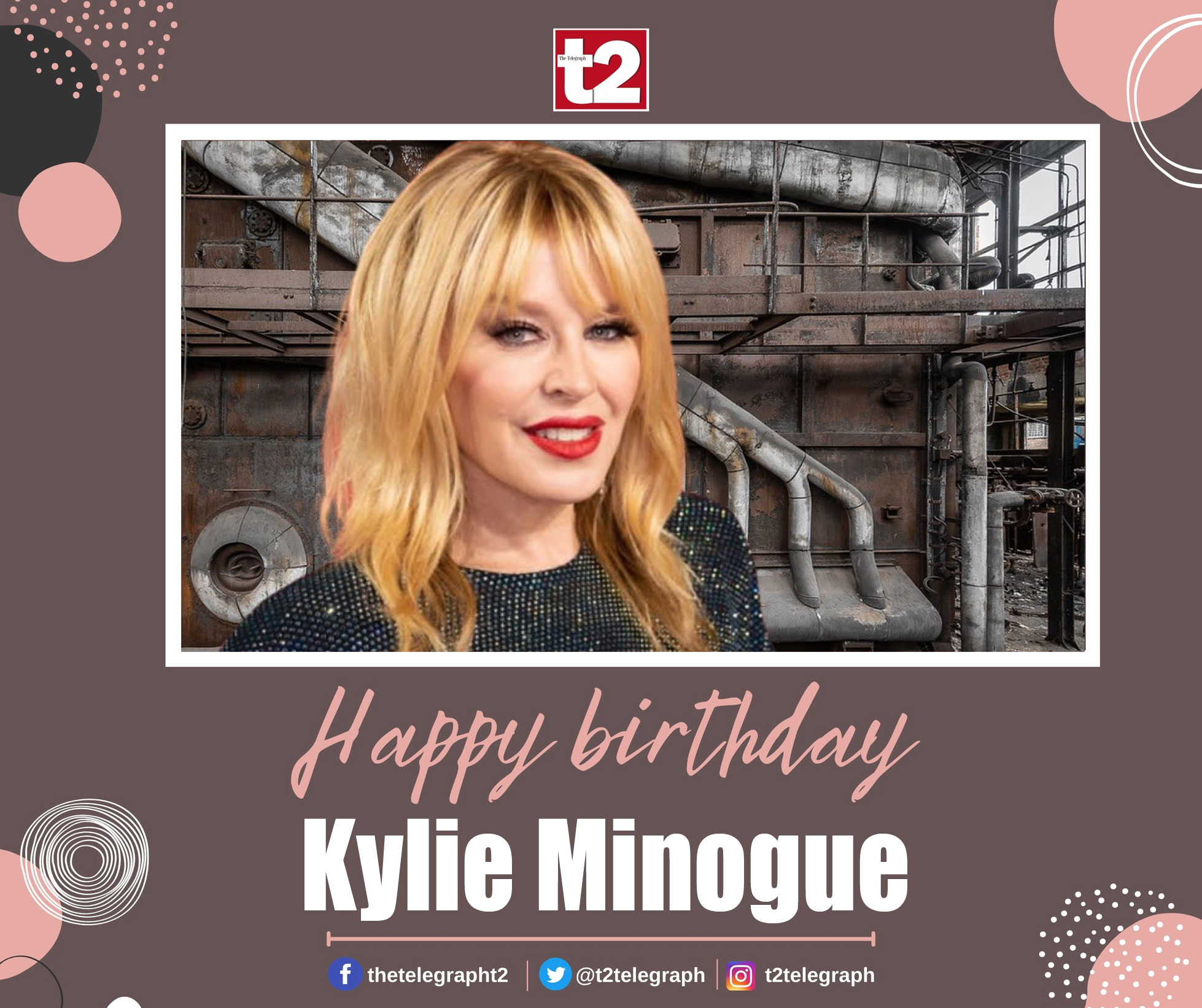 Happy birthday Kylie Minogue and keep delivering those disco anthems. 