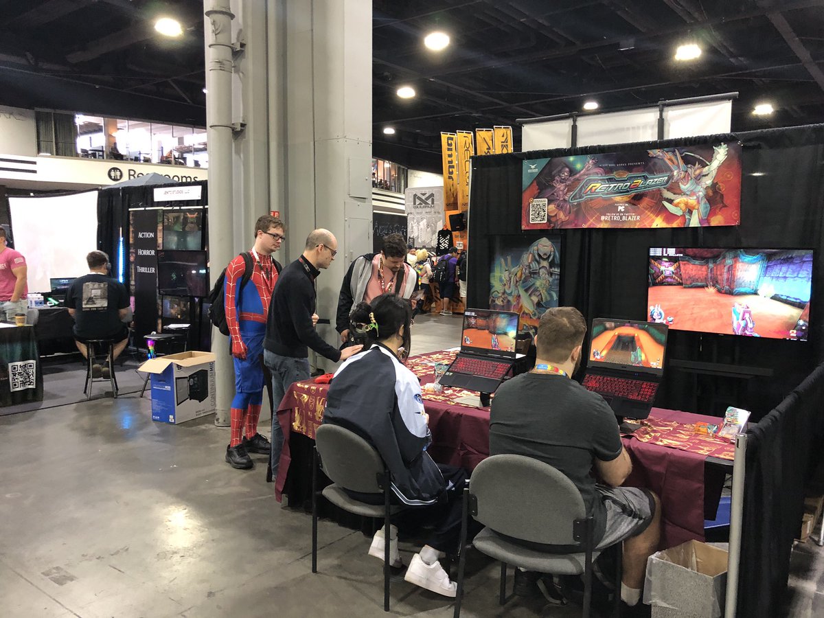 Live demo of the new version is playable at MomoCon! More updates to come soon!