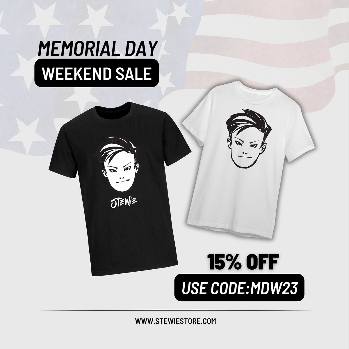 Memorial Day Weekend Sale❗ ⭐⭐ Get 15% OFF sitewide ⭐⭐ Use code MDW23 to get your discount. Sale ends Monday May 29. Shop now at stewiestore.com