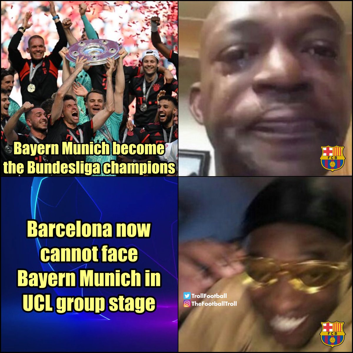 FC Barcelona fans right now