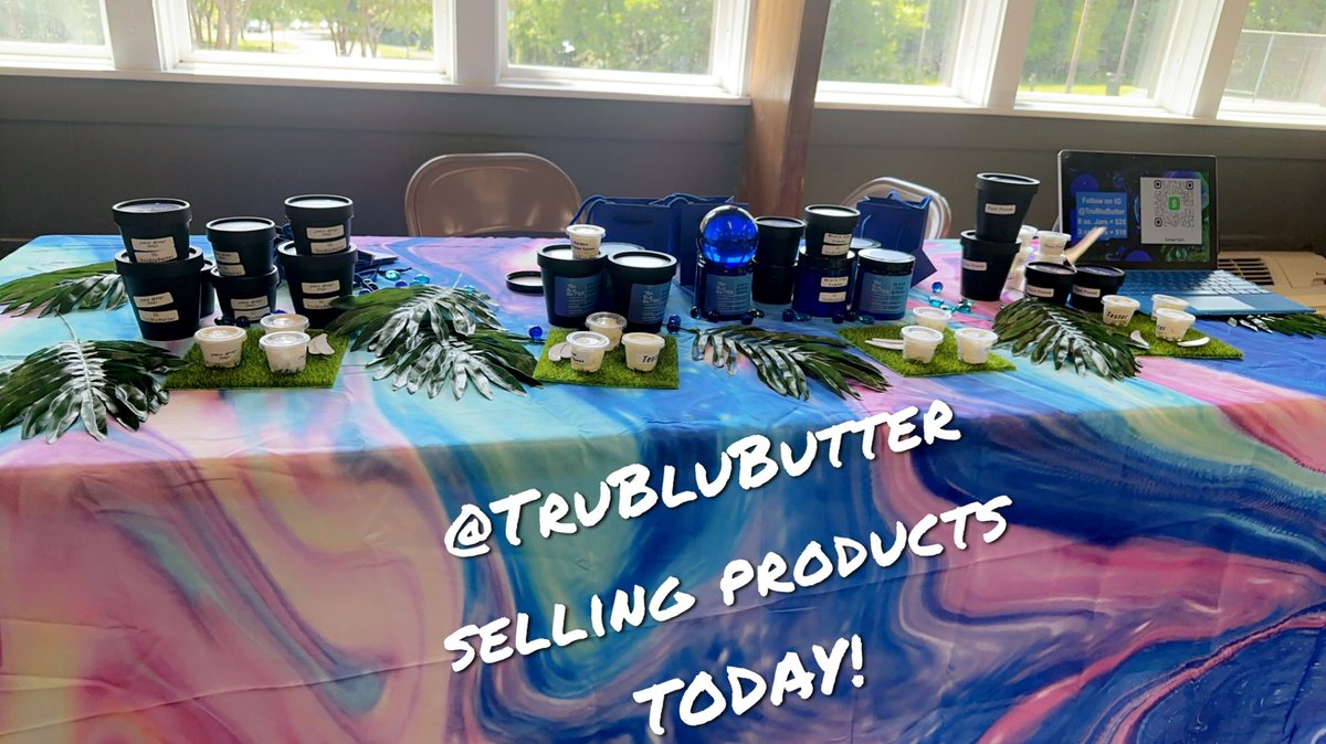 BluVisions's tweet photo. @TruBluButter on IG!!!
First event for the Shea butter!!! https://t.co/FnpHsg5zHZ