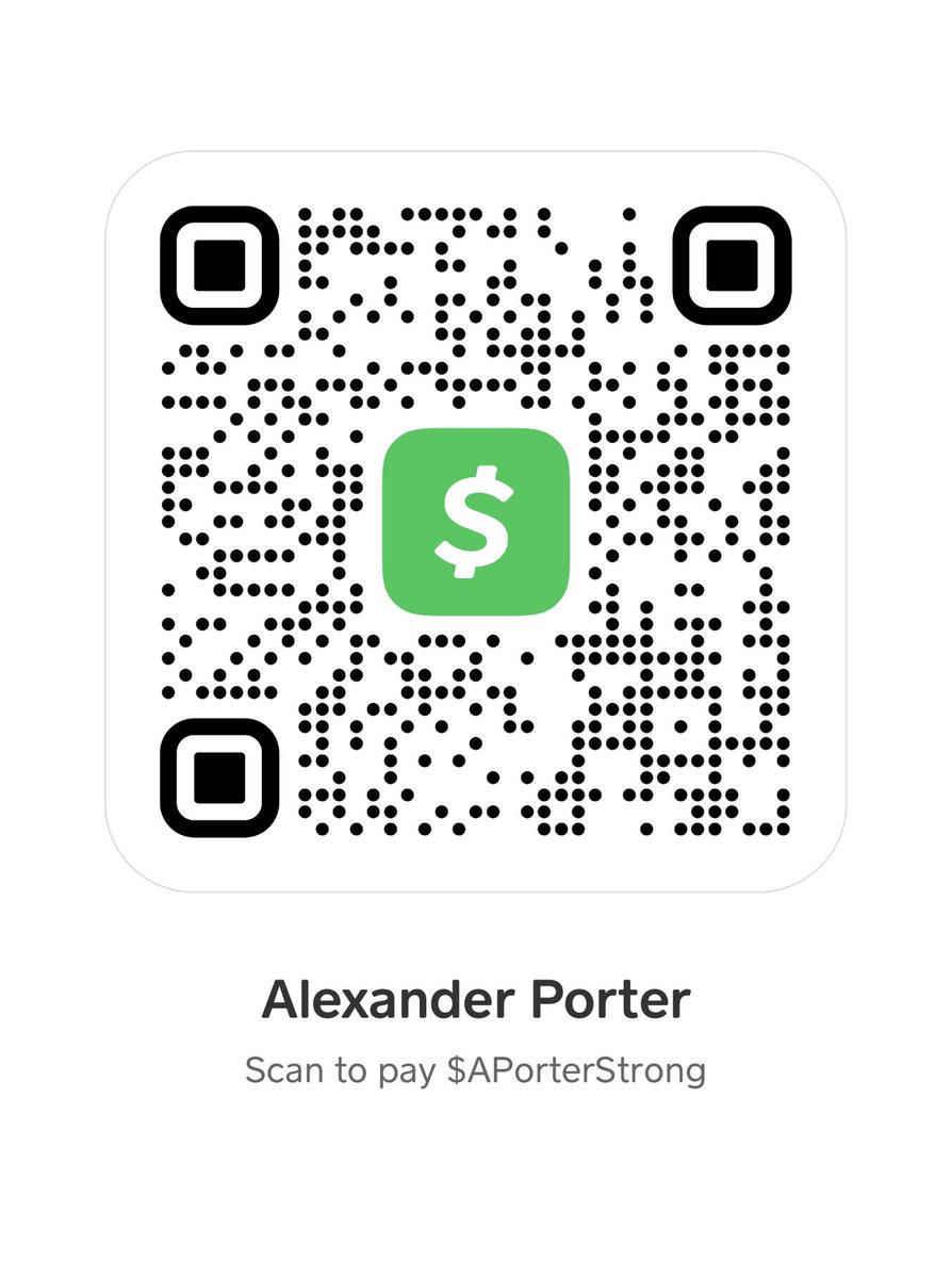For those that’s been asking how they could help with Alexander, I would first ask you for your prayers and if you feel the need to contribute financially, here is a Cash App and Venmo set up for his medical expenses. Thank you in advance #24Strong