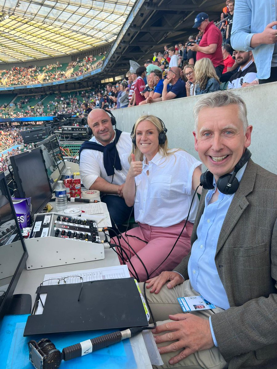 🎙️A fantastic final with a fantastic commentary team! 👏 @MilesHarrisonTV,@nolli15 and @davidflatman #ITVRugby | #GallagherPrem