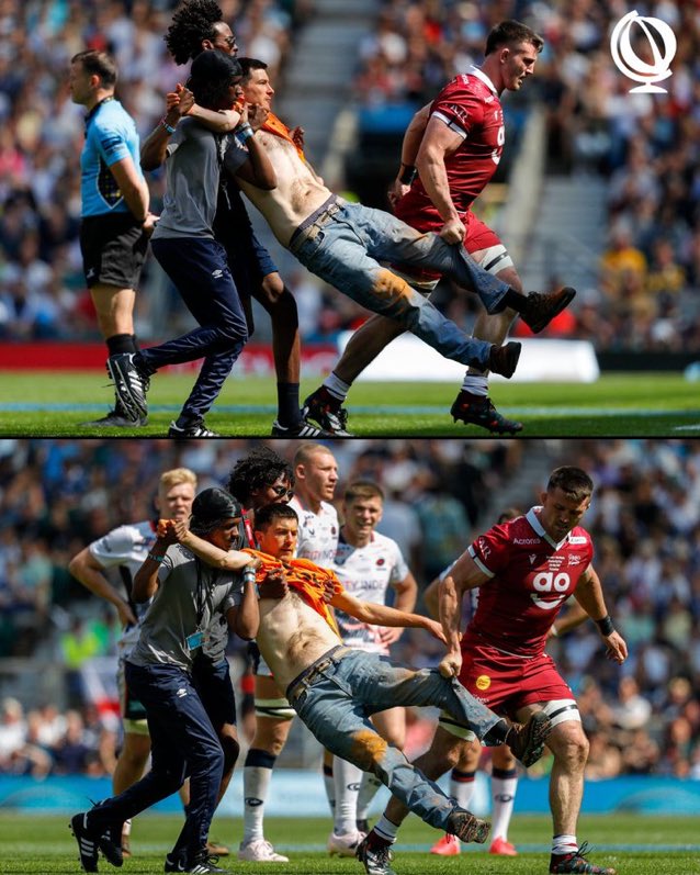 Tom Curry showing how the police should deal with selfish Just Stop Oil protesters.